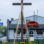 Krzyż na rogu ulic Złotno i Podchorążych